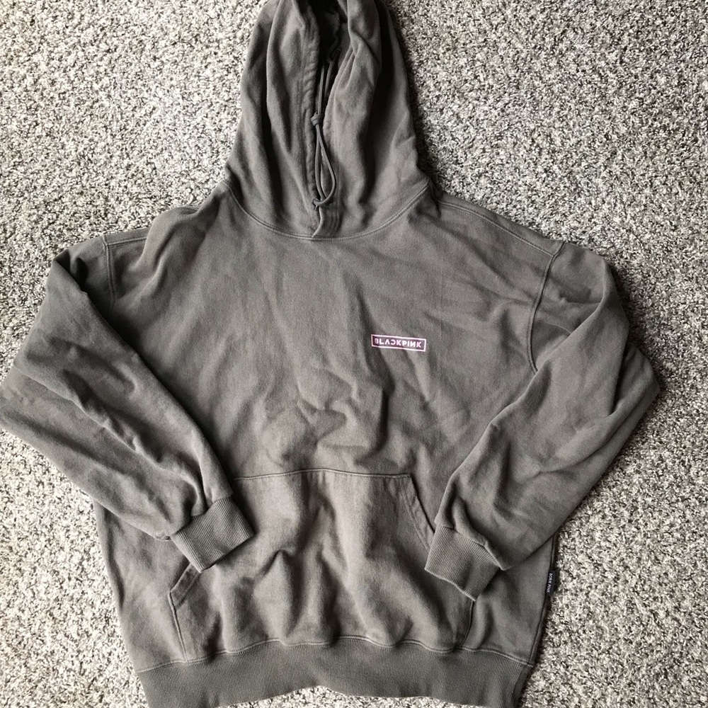Olive Green BLACKPINK Hoodie Size Medium